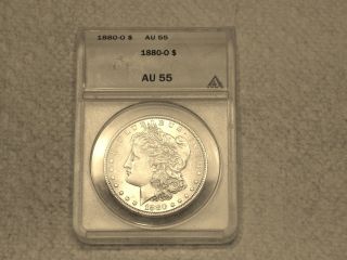 1880o Morgan Silver Dollar,  Excellant Coin,  Rated photo