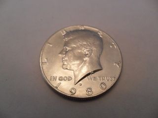 1980 D Kennedy Half Dollar photo