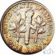 1946 (p) Toned Roosevelt Silver Dime 10c Us Coin A64 Dimes photo 2
