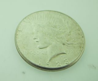 1923 Peace Silver Dollar United States Coin - 123 photo