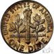 1959 (p) Toned Roosevelt Silver Dime 10c Us Coin A81 Dimes photo 2