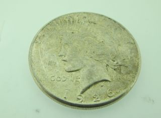 1926 Peace Silver Dollar United States Coin - 134 photo