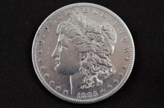 1885 - S Morgan Silver Dollar, ,  Rare,  Key Date,  Low Mintage photo