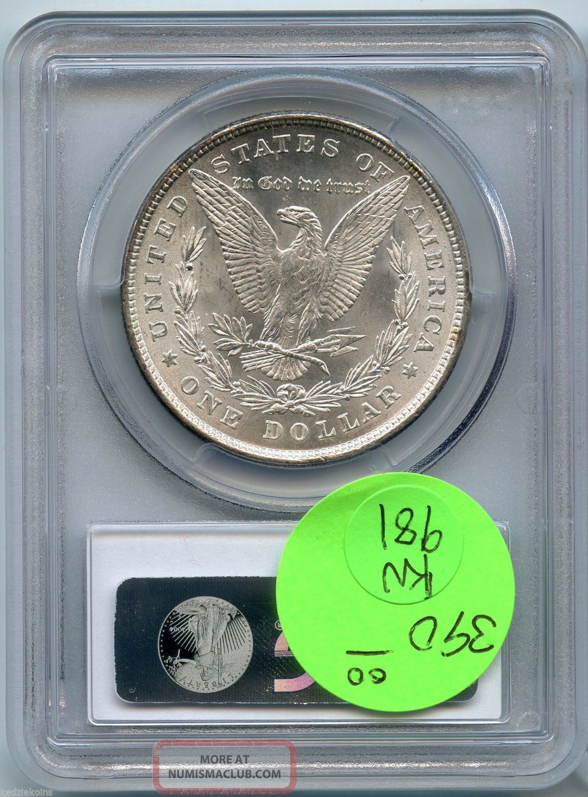 1878 8tf Pcgs Ms 63 Morgan Silver Dollar - M1s Kn981
