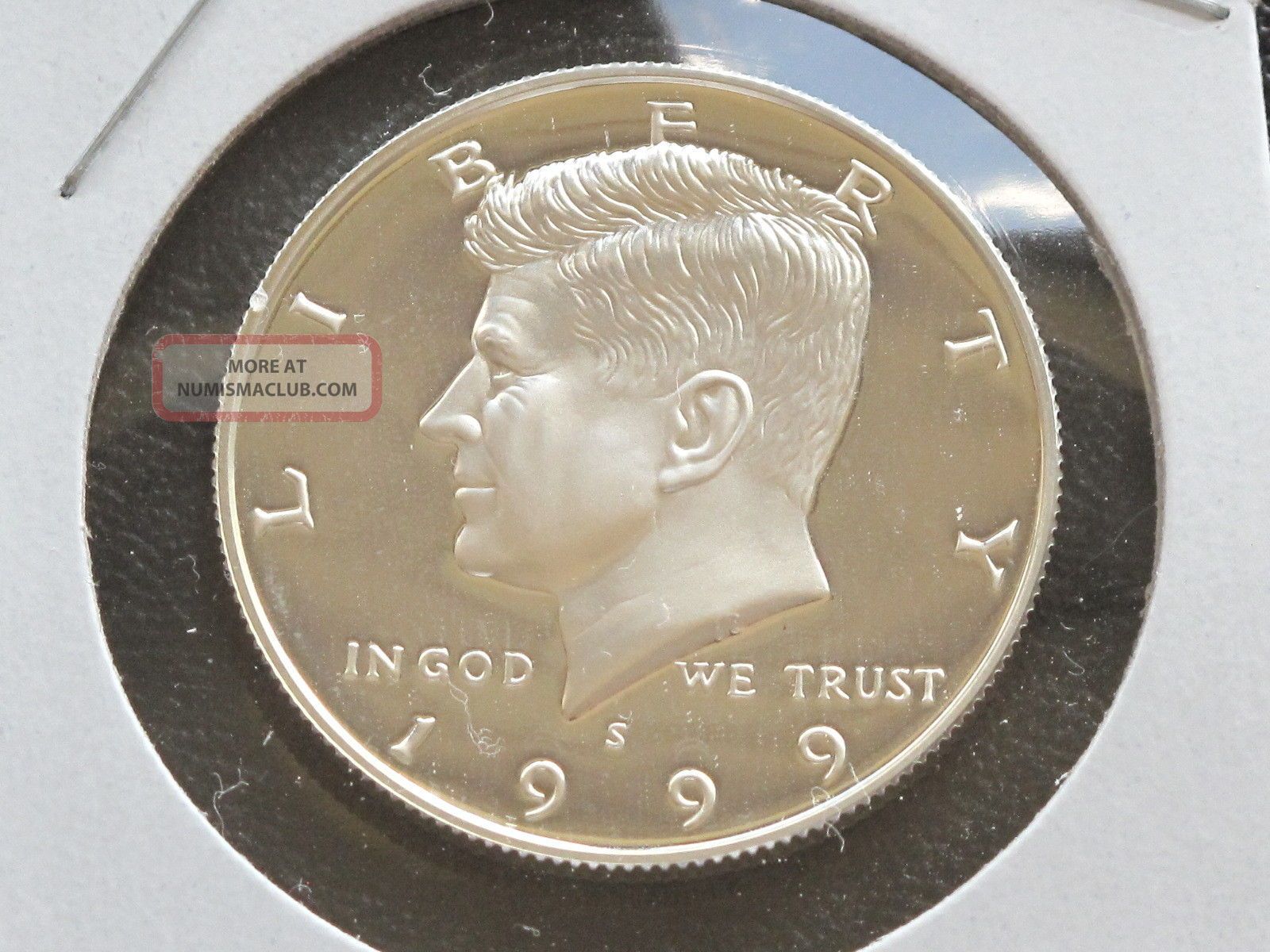 1999 S Kennedy Half Dollar Dcam Proof 90 Silver U S Coin C9166 1999-s-kennedy-half-dollar-dcam-proof-90-silver-u-s-coin-c9166