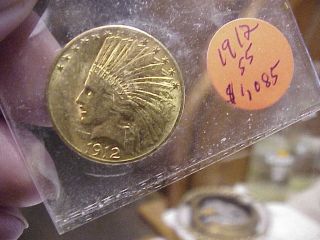 1912 $10 Gold Indian photo