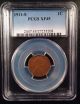 1911 - S Lincoln Wheat One Cent Pcgs Xf40    27255207 Small Cents photo 1