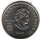 2007 Canada Uncirculated 25 Cent Commemorative Alpine Skiing Quarter Coins: Canada photo 1