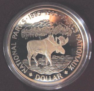 Canada 1985 Silver Dollar Proof photo