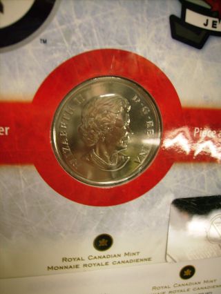 Winnipeg Jets.  50 Cents Commemorative Coin.  Uncirculated photo