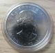2011 Bullion $5 1oz Wolf.  9999 Silver Maple Leaf W/ Gold Plate Canada Coins: Canada photo 1