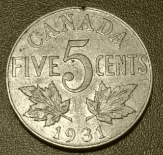 1931 5c Canada 5 Cents photo