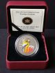 2012 - Canadian 25 Cents Colored Golden Evening Grosbeak Coin And Coins: Canada photo 2