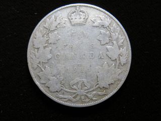 50 Cent Coin Canada 1919 King George V photo