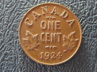 Canada 1924 Very Fine Small Cent photo