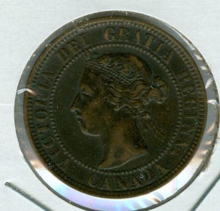 1901 Canada Large Cent Ef Plus Grade. photo