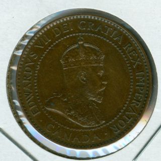1906 Canada Large Cent Ef Plus Grade. photo