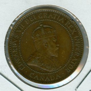 1908 Canada Large Cent Ef Plus Grade. photo