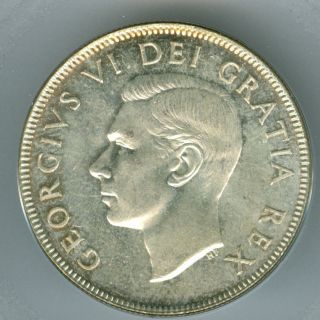 1951 Nd Canada 50 Cents Top Grade State. photo