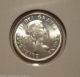 Canada Elizabeth Ii 1956 Rotated Dies & Dots Silver Ten Cents - Bu Coins: Canada photo 1