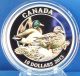 2013 Mallard Ducks Mated Pair Fine Silver Full Color Coin Only 10,  000 Minted Coins: Canada photo 4