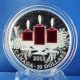 Canada 2013 Holiday Candles $10 Pure Silver Proof,  Red Enameled Finish 1/2 Oz. Coins: Canada photo 1