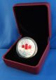 Canada 2013 Holiday Candles $10 Pure Silver Proof,  Red Enameled Finish 1/2 Oz. Coins: Canada photo 5