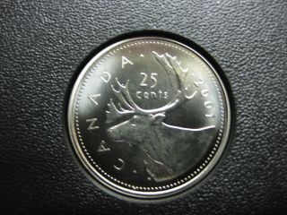 2001 Canadian Specimen Quarter ($0.  25) photo