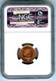2006 Canada Cent Ngc Ms66 Rd With Rcm Leaf Logo Copper Plated Zinc Non Magnetic Coins: Canada photo 1