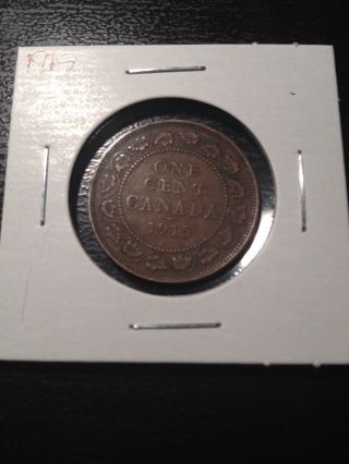 1915 Canadian Large Cent photo