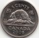 Canada 2006 - 5 Cents Jewel In Queens Hair - Bu Error Variety (008) Coins: Canada photo 3