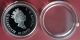Millenium 25 Cent Proof 1999 November Canada Silver 925% 5.  9gr Coins: Canada photo 1