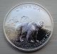 Silver Coin 1 Troy Oz 2011 Canada Canadian Wildlife Series Grizzly Bear.  9999 Bu Coins: Canada photo 2