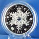 Canada 2013 Winter Snowflake 1 Oz.  Pure Silver $20 Proof Coin,  Swarovski Crystal Coins: Canada photo 1