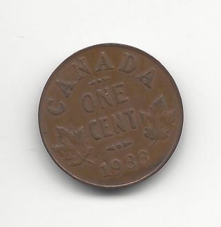 Canada - Circulated Cent - 1933 - photo