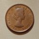 1962 Canada Small One Cent Harp Error Circulated Coin Ref: Zoell K86c Our 41 Coins: Canada photo 3