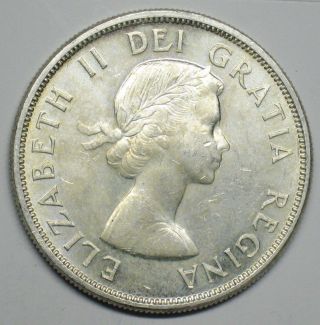 1963 Canadian Silver Dollar Grading Choice Bu 600 Asw T199 photo