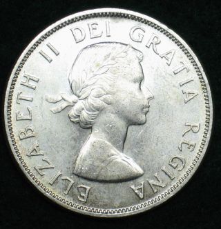 1963 Canadian Silver Dollar Grading Choice Bu 600 Asw T201 photo