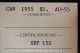 1955 Canada.  1$ Dollar.  Voyageur.  Iccs Graded Au - 55.  (xrp152) Coins: Canada photo 2