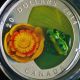 2014 Water - Lily And Venetian Glass Leopard Frog By Canada. Coins: Canada photo 2