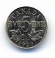 Canada Five Cents 1929,  Anacs Au 58 Details Coins: Canada photo 2