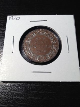 1920 Canadian Large Cent photo