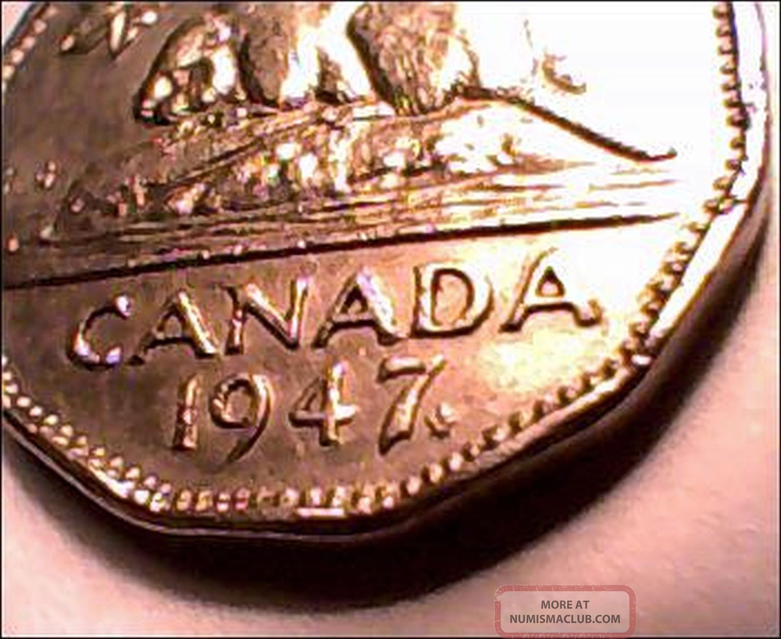 1947 Canadian Nickel With Mark Next To Date 1947-canadian-nickel-with-mark-next-to-date
