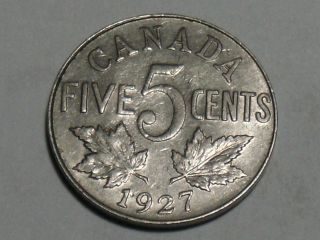 1927 Canadian Nickel 2946 photo
