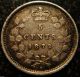 Canada 1872 - H 5 Cents Silver Scarce Semi - Key Date Coins: Canada photo 1