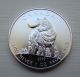 Silver Coin 1 Troy Oz 2011 Canada Canadian Wildlife Series Timber Wolf.  9999 Bu Coins: Canada photo 2