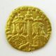 Antique Fouree Of Basil I & Constantin 867 - 886 Au Nomisma 2.  05g/19mm R - 947 Coins: Ancient photo 2