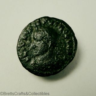 Roman Unattributed Vot Bronze Coin - 1st - 4th C.  Ad - 2.  10g 18.  0 - 19.  0mm photo