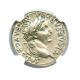 Ad 14 - 37 Tribute Penny Tiberius Denarius Ngc Xf (ancient Roman) Coins: Ancient photo 2