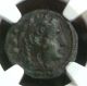 Roman Republic: Anonymous,  Ae Quadrans,  Hercules / Ship Prowl,  Ngc Ch Xf Coins: Ancient photo 2